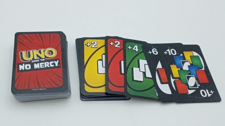 Stacking cards in UNO Show 'Em No Mercy