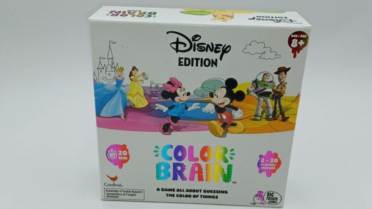 Color Brain Disney Board Game: Rules and Instructions for How to Play