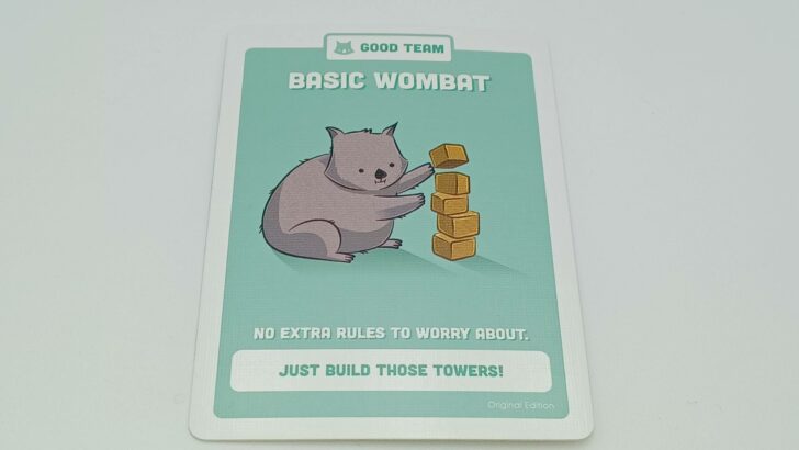 Basic Wombat card