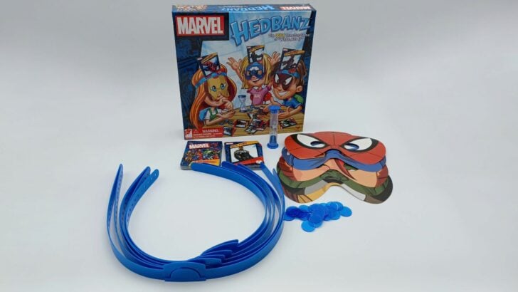 Components for Marvel Hedbanz