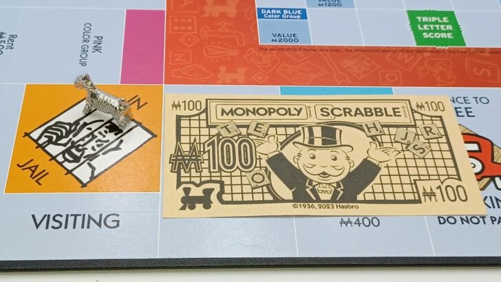 Get out of jail in Monopoly Scrabble