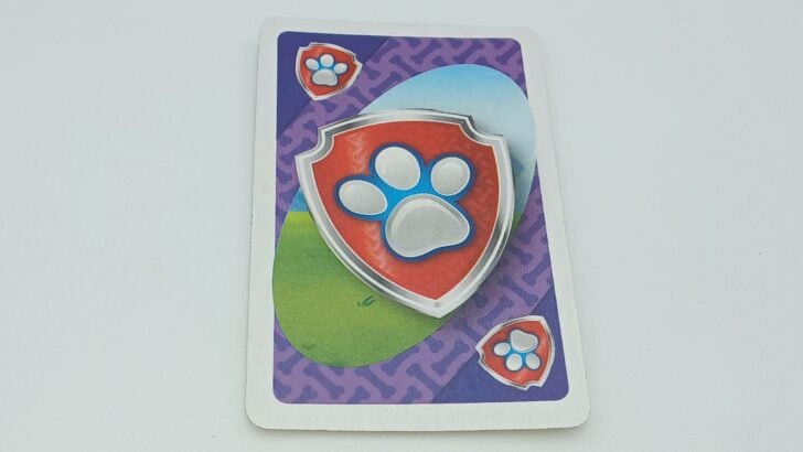 Wild Silver Badge card in UNO Paw Patrol