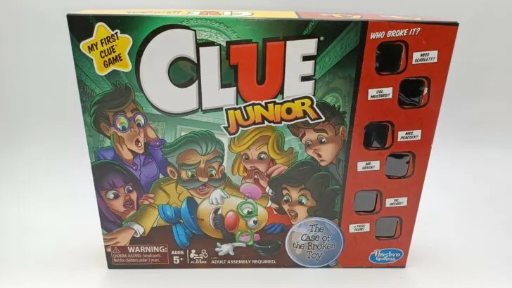 Box for Clue Junior Case of the Broken Toy