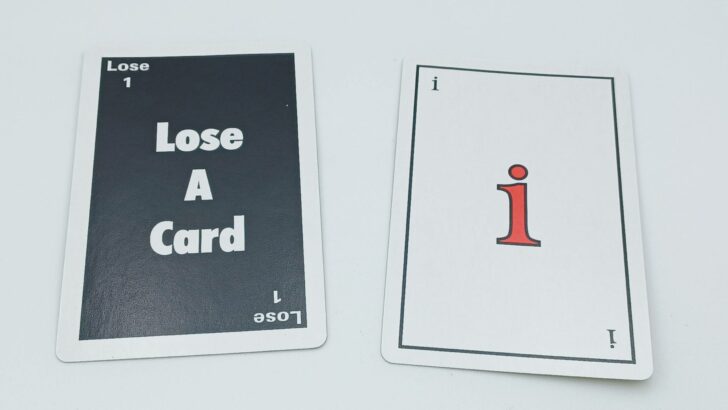 Using a Lose a Card card