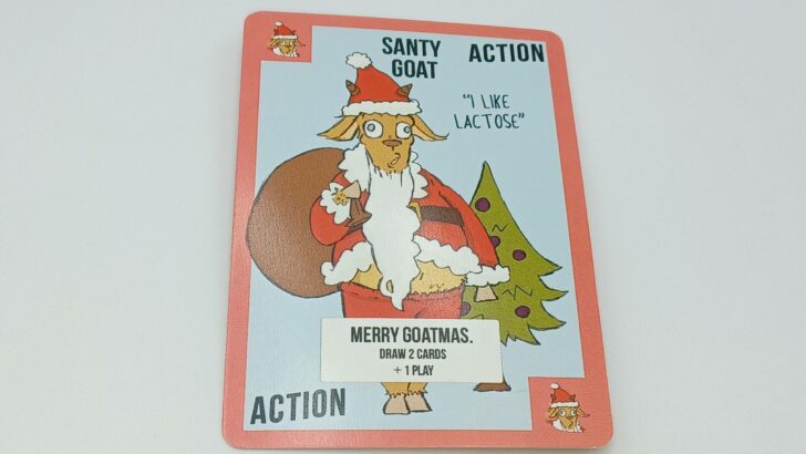 Santy Goat card from Goat Lords