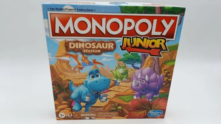 Monopoly Junior Dinosaur Edition Box