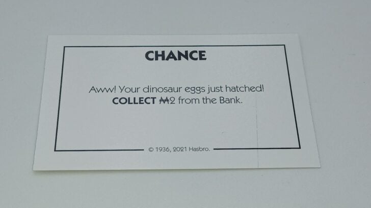 Chance card