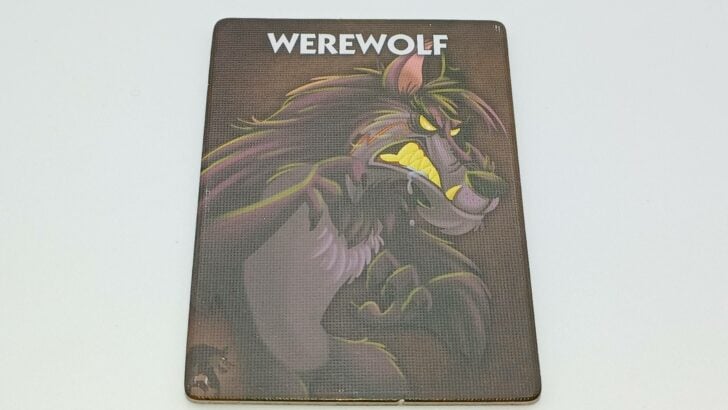 Werewolf card in One Night Ultimate Werewolf