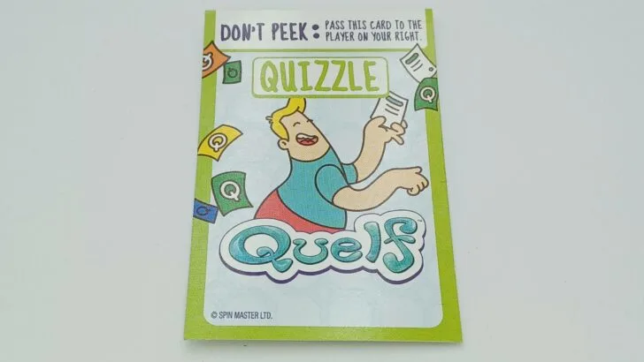 Quizzle card in Quelf