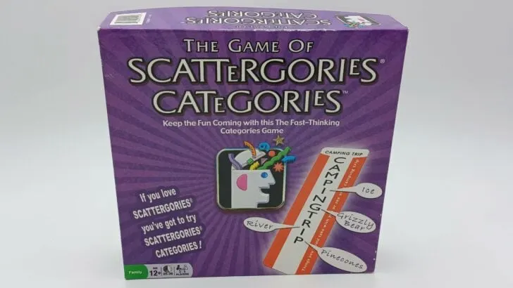 Box for Scattergories Categories