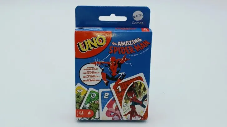 Box for UNO Amazing Spider-Man