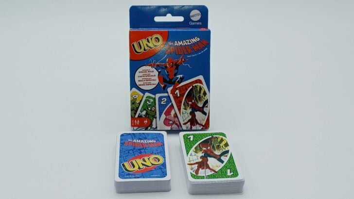 Components for UNO Amazing Spider-Man