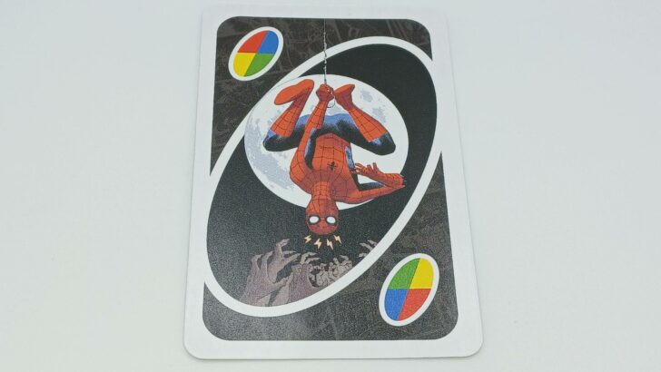 Wild card in UNO Amazing Spider-Man