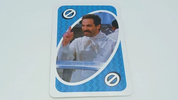 Skip card in UNO Seinfeld