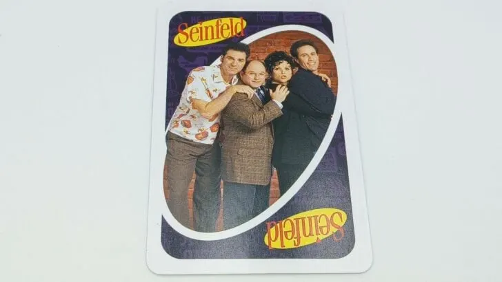 Wild Seinfeld Episode card in UNO Seinfeld