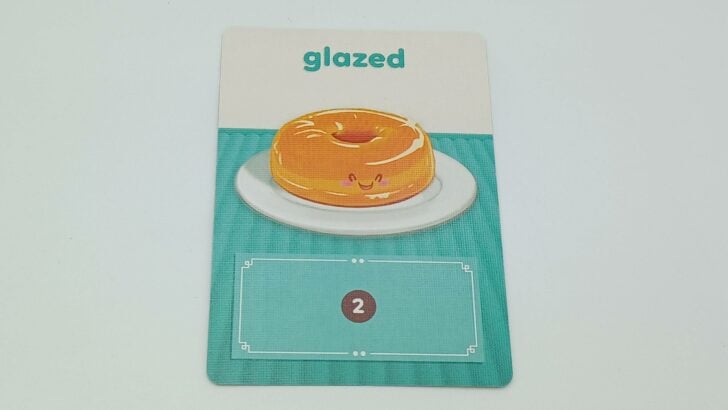 Glazed card