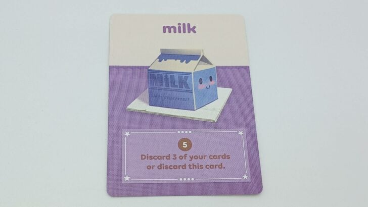 Milk card