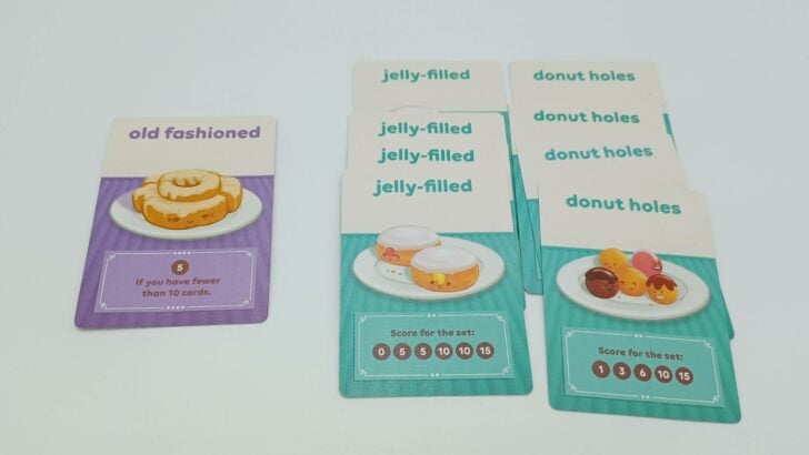 Scoring an Old Fashioned card in Go Nuts for Donuts