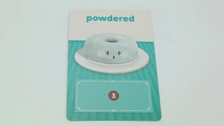 Powdered card
