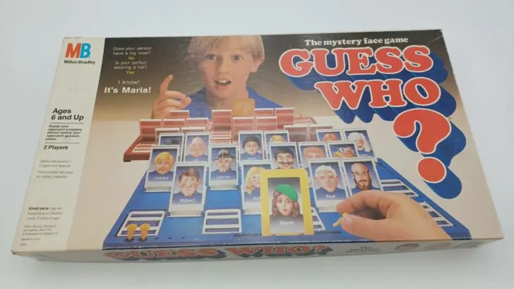 Box for 1987 version of Guess Who?