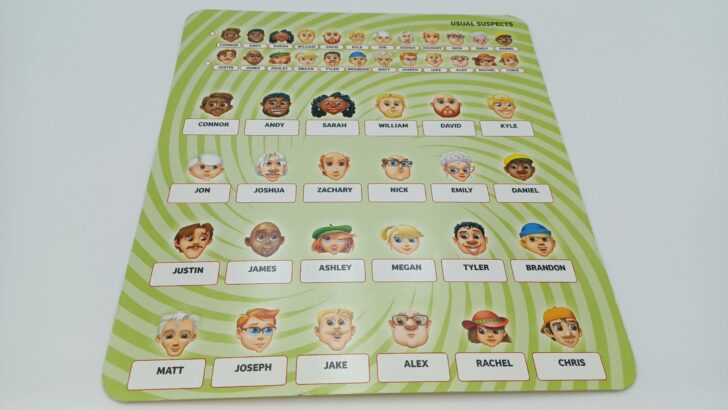 Human characters from 2009 version of Guess Who?
