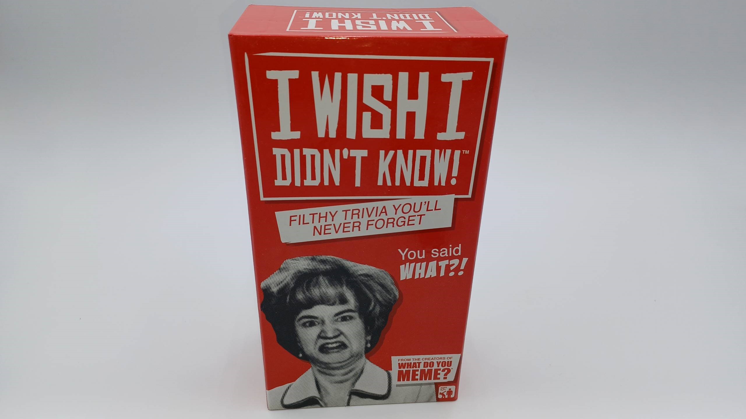 Box for I Wish I Didn't Know