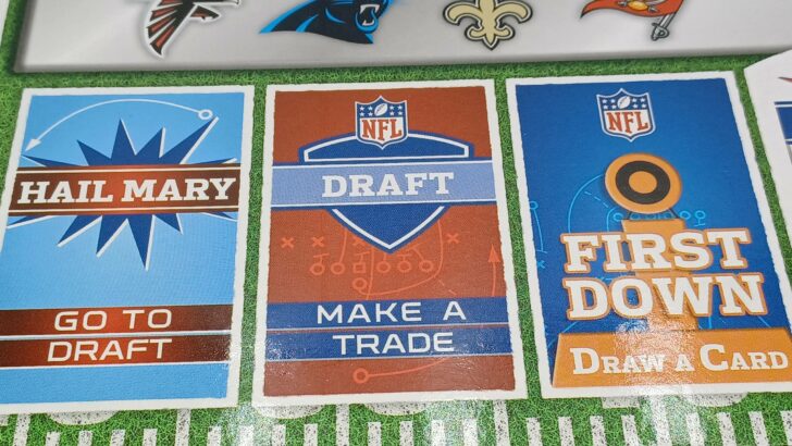 Draft space in NFL-Opoly Junior