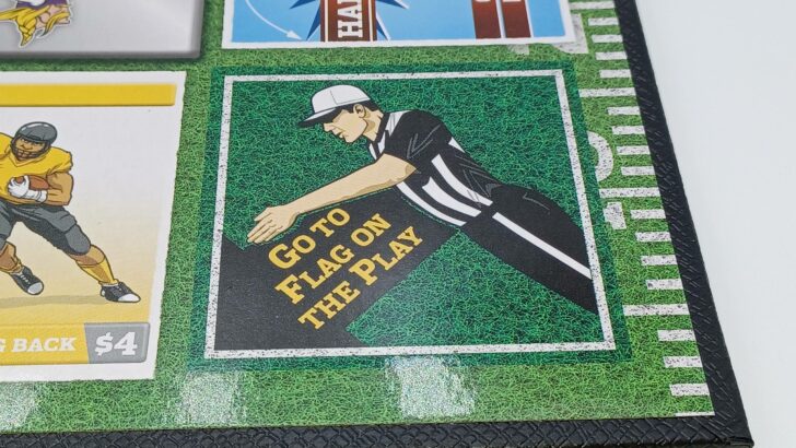Go to Flag on the Play space in NFL-Opoly Junior