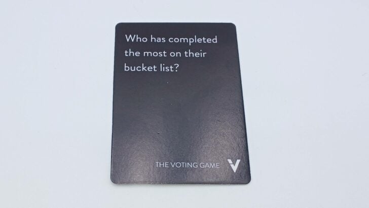 Card from The Voting Game