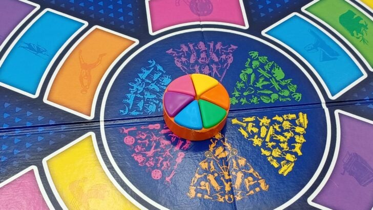 Reaching the final question in Trivial Pursuit Master Edition