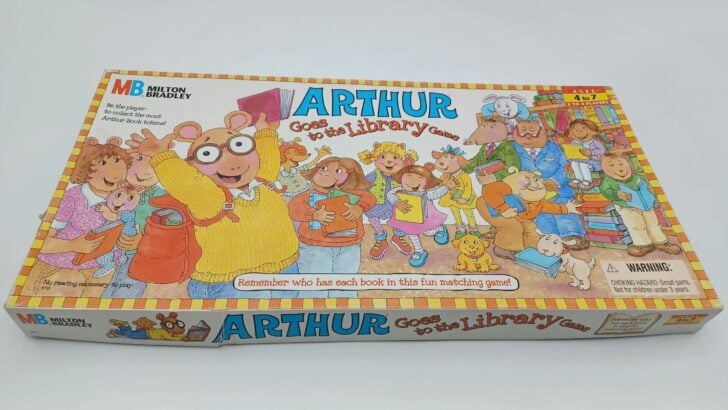 Box for Arthur Goes to the Library Game