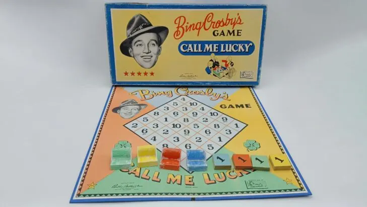 Components for Bing Crosby's Game Call Me Lucky
