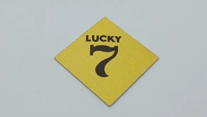 Lucky 7 card