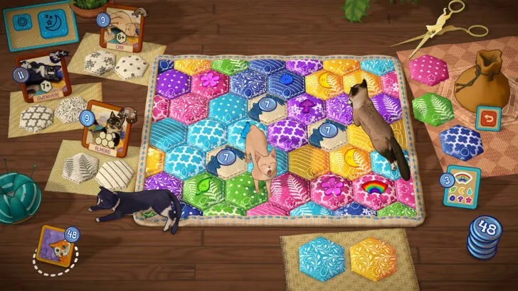 Screenshot from Quilts and Cats of Calico