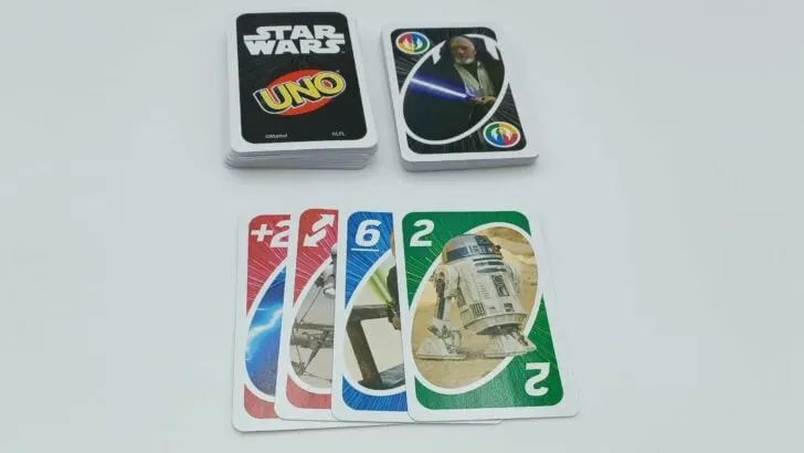 Playing a Wild The Force card