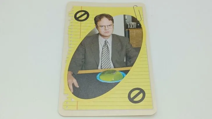Skip card in UNO The Office