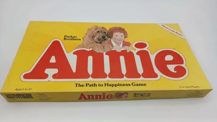 Box for 1981 Annie Board Game