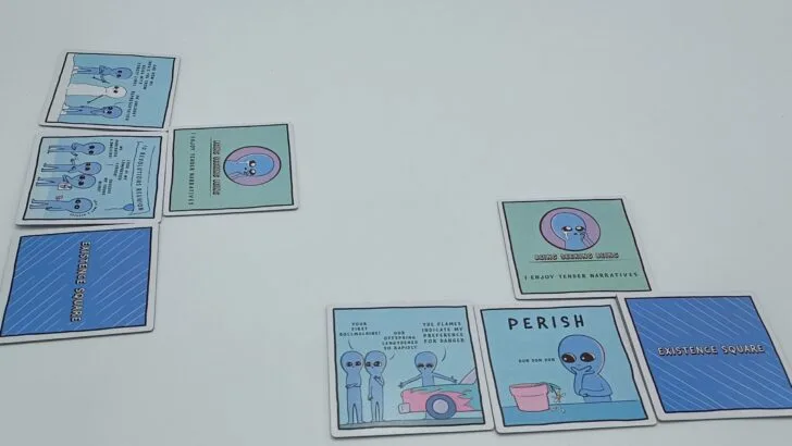 Revealing a Perish square in Sweet Existence A Strange Planet Card Game